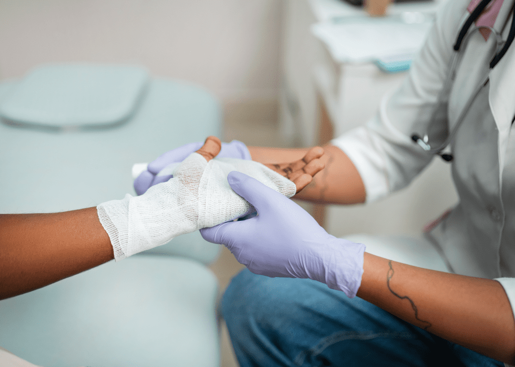 curativo para ferida que não cicatriza